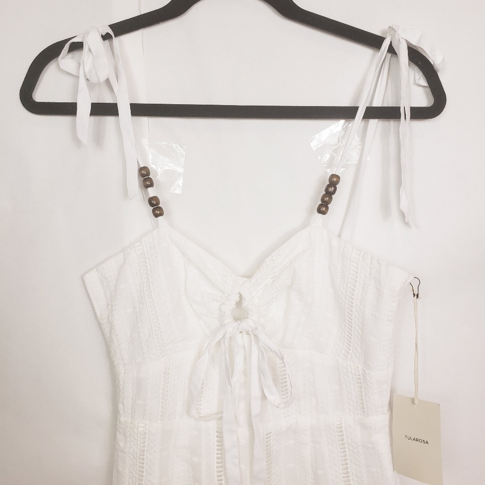 🆕️ Tularosa white jumpsuit - Picture 4 of 12